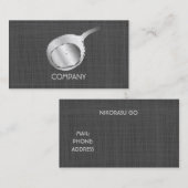 Carte De Visite Restaurant Business Card (Devant / Derrière)