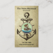 Carte De Visite Restaurant de fruits de mer (Devant)