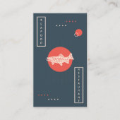 Carte De Visite Restaurant de fruits de mer (Devant)