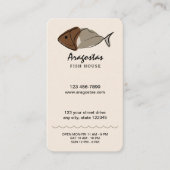 Carte De Visite Restaurant de fruits de mer (Devant)