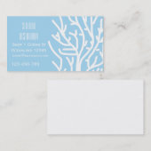 Carte De Visite Restaurant de fruits de mer ou traiteur (Devant / Derrière)