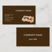 Carte De Visite Restaurant de sushi (Devant / Derrière)
