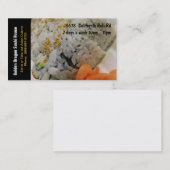 Carte De Visite Restaurant de sushi la Californie Rolls (Devant / Derrière)