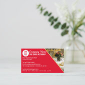 Carte De Visite Restaurant gastronomique Restauration Restauration (Debout devant)