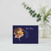 CARTE DE VISITE RESTAURANT ITALIEN, CUISINE ET TOMATES (Debout devant)