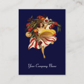 CARTE DE VISITE RESTAURANT ITALIEN, CUISINE ET TOMATES (Dos)