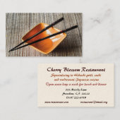 Carte De Visite Restaurant japonais (Devant / Derrière)