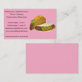 Carte De Visite Restaurant mexicain (Devant / Derrière)
