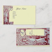 CARTE DE VISITE RESTAURANT MONOGRAM (Devant / Derrière)