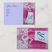 CARTE DE VISITE RESTAURANT MONOGRAMME (Devant / Derrière)