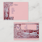 CARTE DE VISITE RESTAURANT MONOGRAMME 2 (Devant / Derrière)