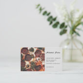 Carte De Visite Restaurant Pizza (Debout devant)