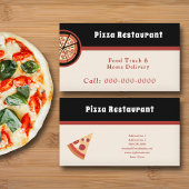Carte De Visite Restaurant Pizza
