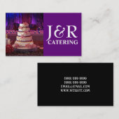 Carte De Visite Restaurant wedding planner, (Devant / Derrière)