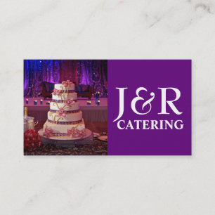 Carte De Visite Restaurant wedding planner,