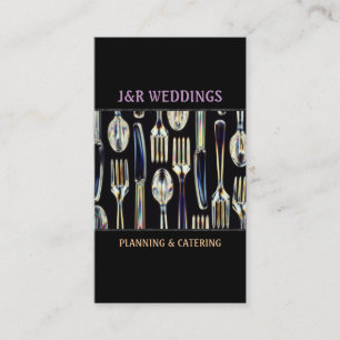 Carte De Visite Restaurant Wedding planner de réception
