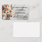 Carte De Visite Restauration (Devant / Derrière)