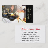 Carte De Visite Restauration (Devant / Derrière)