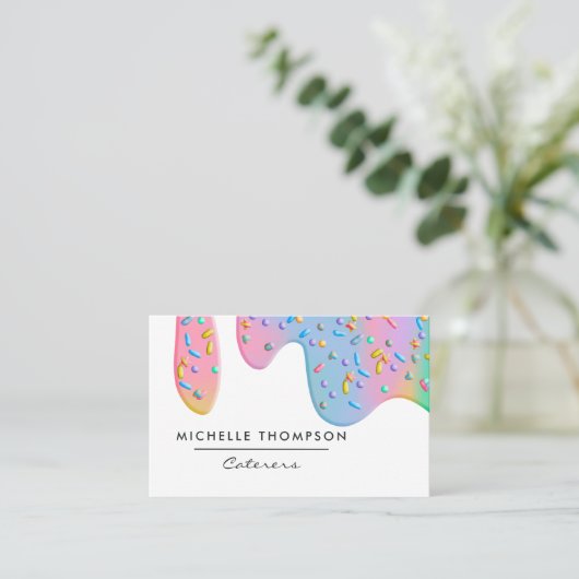 Carte De Visite Restauration (Debout devant)