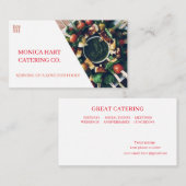 Carte De Visite Restauration (Devant / Derrière)