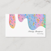 Carte De Visite Restauration alimentaire Code QR (Devant)