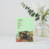 CARTE DE VISITE RESTAURATION AUTOMATIQUE - AUTOMOBILE (Debout devant)