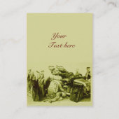 Carte De Visite RESTAURATION AUTOMATIQUE, AUTOMOBILE, garage de ré (Dos)