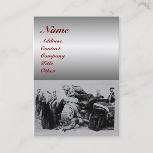 Carte De Visite RESTAURATION AUTOMATIQUE, AUTOMOBILE, garage de ré