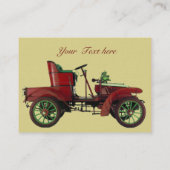 Carte De Visite RESTAURATION AUTOMATIQUE, AUTOMOBILE, garage de ré (Dos)