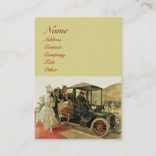 Carte De Visite RESTAURATION AUTOMOBILE, AUTOMOBILE, garage de rép