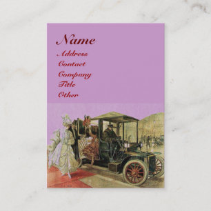 Carte De Visite RESTAURATION AUTOMOBILE, AUTOMOBILE, garage de rép