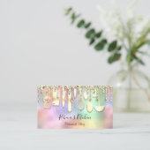 Carte De Visite Restauration Chef Personnel Cuisine Ustensiles d'o (Debout devant)