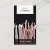 Carte De Visite Restauration, Chef Personnel, Restaurant de pâtes, (Devant)