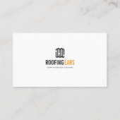 Carte De Visite Restauration de toitures et de tempêtes (Dos)