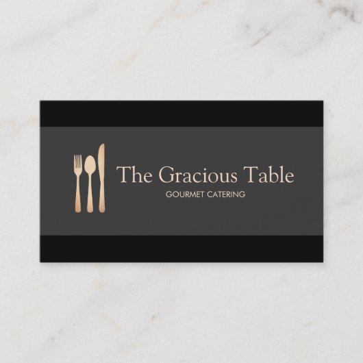 Carte De Visite Restauration des traiteurs (Devant)