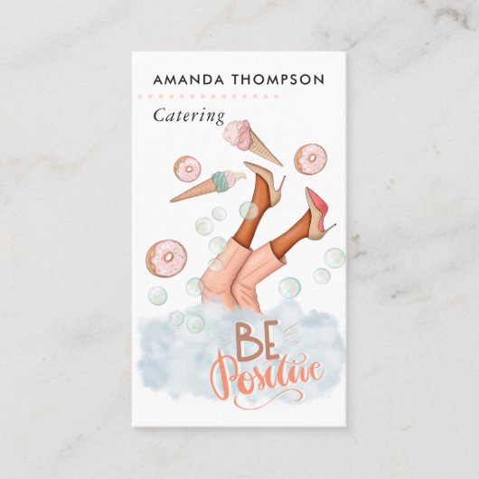 Carte De Visite Restauration d'événements (Devant)