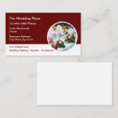 Carte De Visite Restauration Et Fournitures Mariages (Devant / Derrière)