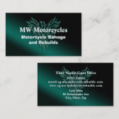 Carte De Visite Restauration et reconstructions de moto, Phoenix R (Devant / Derrière)