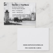 Carte De Visite Restauration et réparation de mécanicien de (Devant / Derrière)