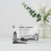 Carte De Visite Restauration et réparation de mécanicien de (Debout devant)