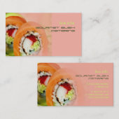 Carte De Visite Restauration, modèle photo (Devant / Derrière)