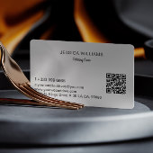 Carte De Visite Restauration personnalisée