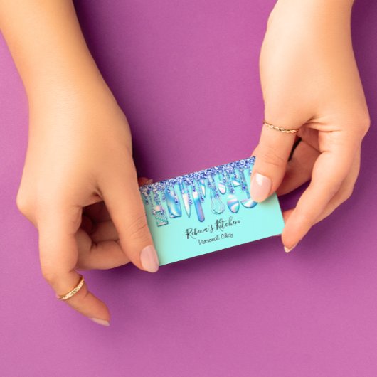 Carte De Visite Restauration Personnel Chef Restaurant Parties sci