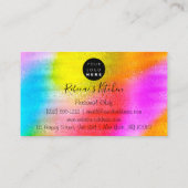 Carte De Visite Restauration Personnel Chef Restaurant Ustensiles (Dos)