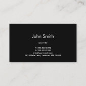 Carte De Visite Restauration Professionnelle Outils à manger Moder (Dos)