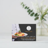 Carte De Visite Restauration Restauration Restauration (Debout devant)