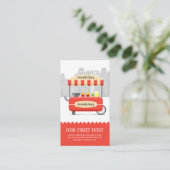 Carte De Visite Restauration rue frites snack (Debout devant)