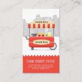 Carte De Visite Restauration rue frites snack (Devant)