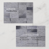 Carte De Visite résumé (Devant / Derrière)