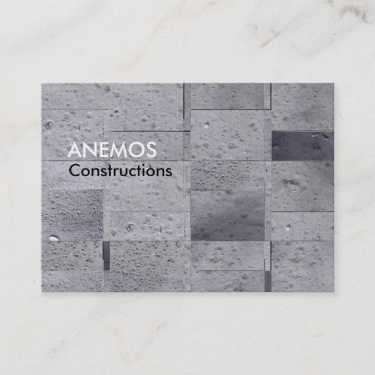 Carte De Visite résumé (Devant)